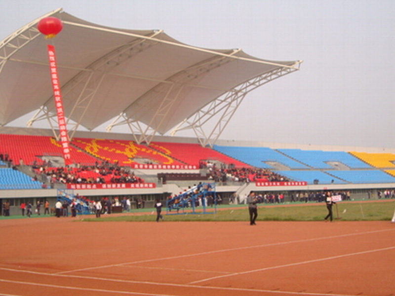 高密市文体中心体育场专业香蕉视频最新网址在线观看设备应用案例