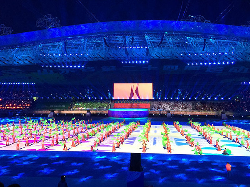 山东省运开幕式